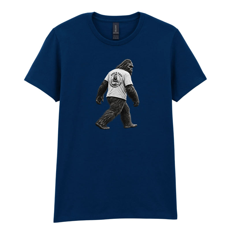 Keel's Caff - Big Foot Womens T-Shirt