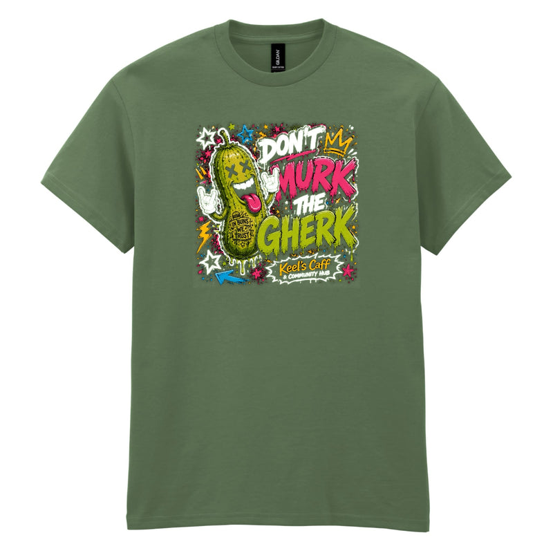 Keel's Caff - Long Live The Gherk Cotton T-shirt