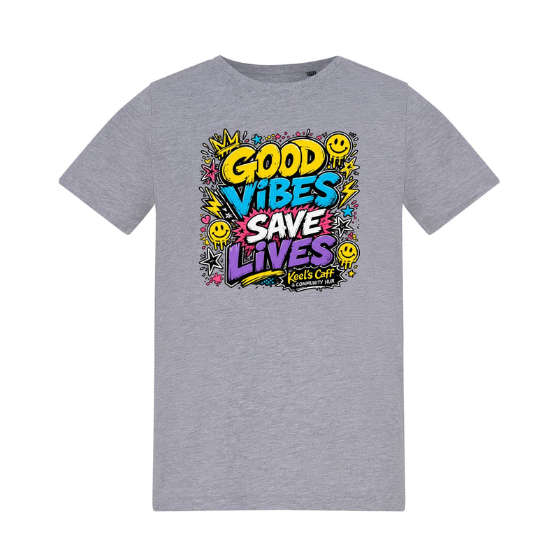 Keel's Caff - Good Vibes Gildan Kids T-Shirt