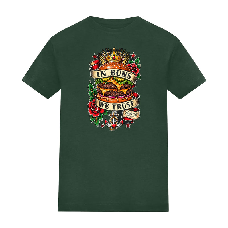 Keel's Caff - In Buns We Trust Kids T-Shirt