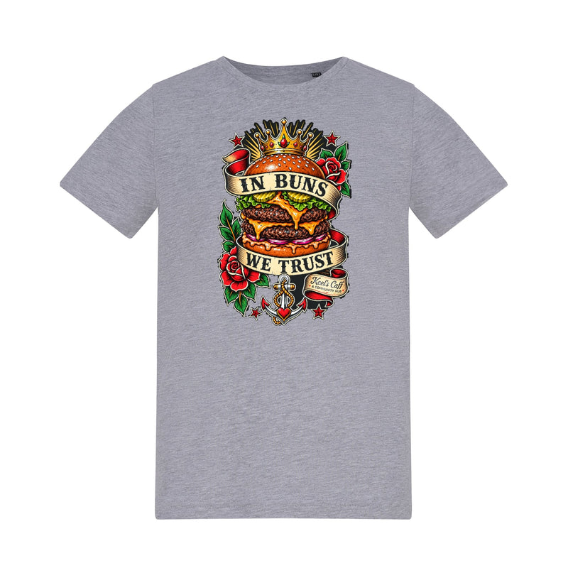 Keel's Caff - In Buns We Trust Kids T-Shirt