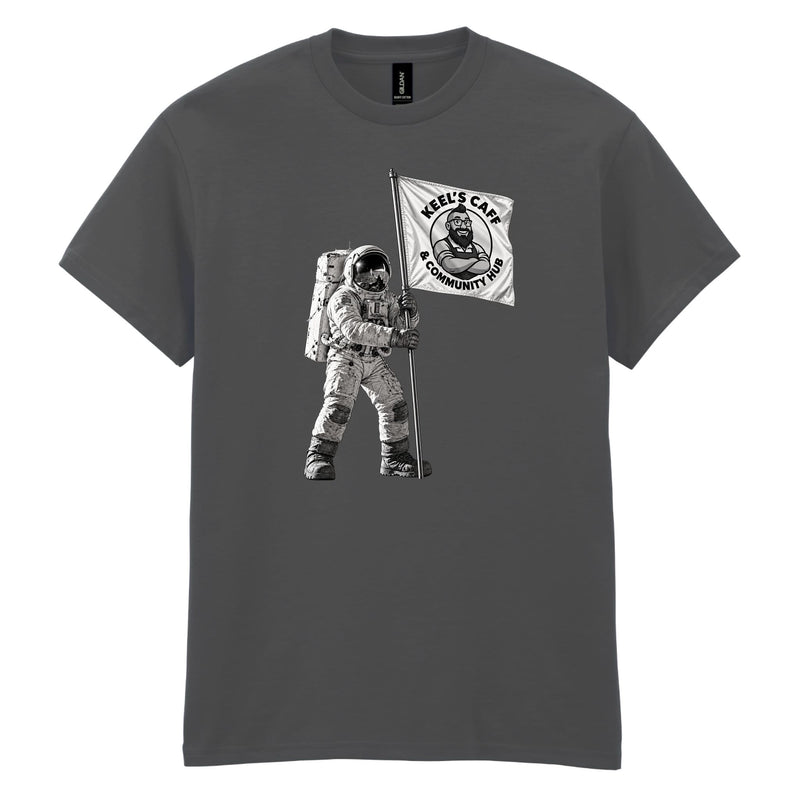 Keel's Caff - Moon Landing Cotton T-Shirt