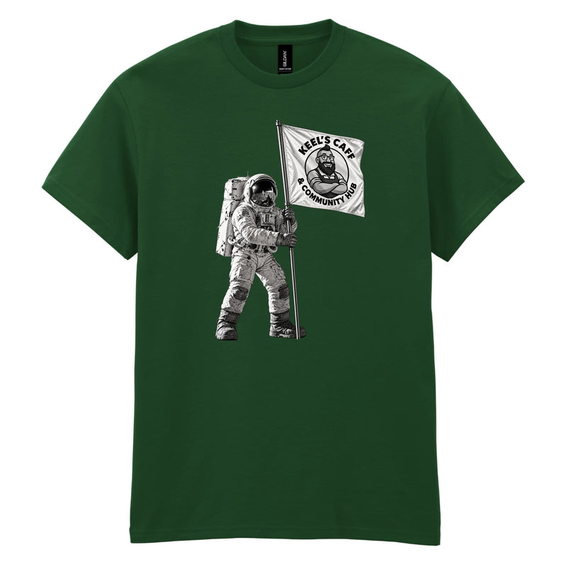 Keel's Caff - Moon Landing Cotton T-Shirt