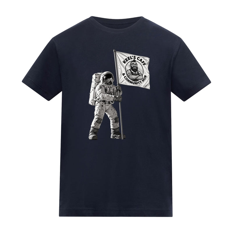 Keel's Caff - Moon Landing Kids T-Shirt