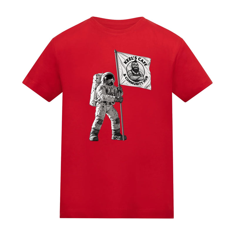 Keel's Caff - Moon Landing Kids T-Shirt