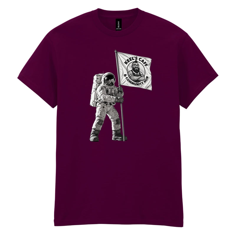 Keel's Caff - Moon Landing Cotton T-Shirt