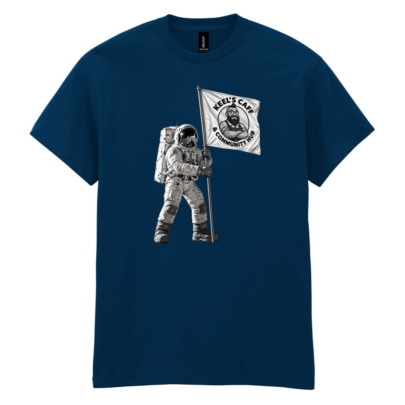 Keel's Caff - Moon Landing Cotton T-Shirt