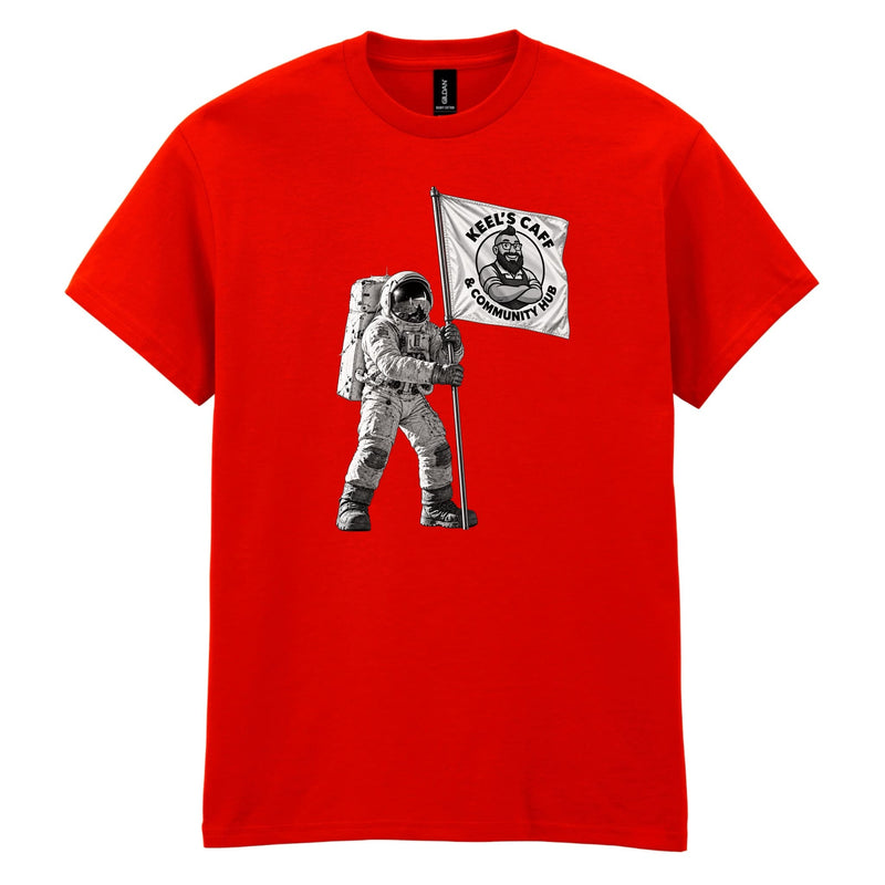 Keel's Caff - Moon Landing Cotton T-Shirt
