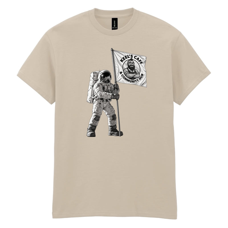 Keel's Caff - Moon Landing Cotton T-Shirt