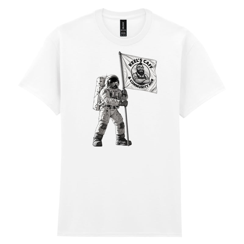 Keel's Caff - Moon Landing Cotton T-Shirt