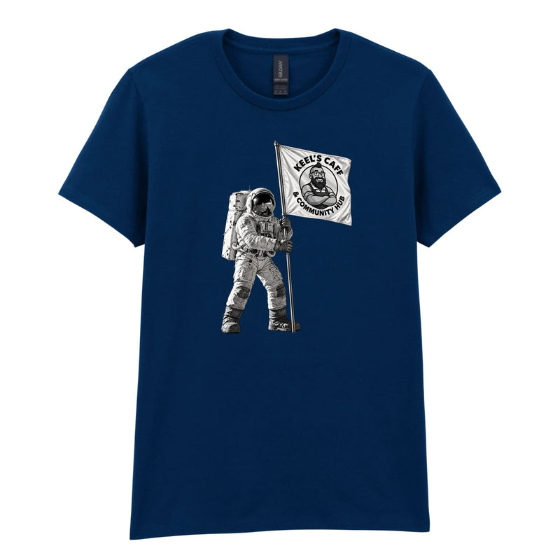 Keel's Caff - Moon Landing Womens T-Shirt