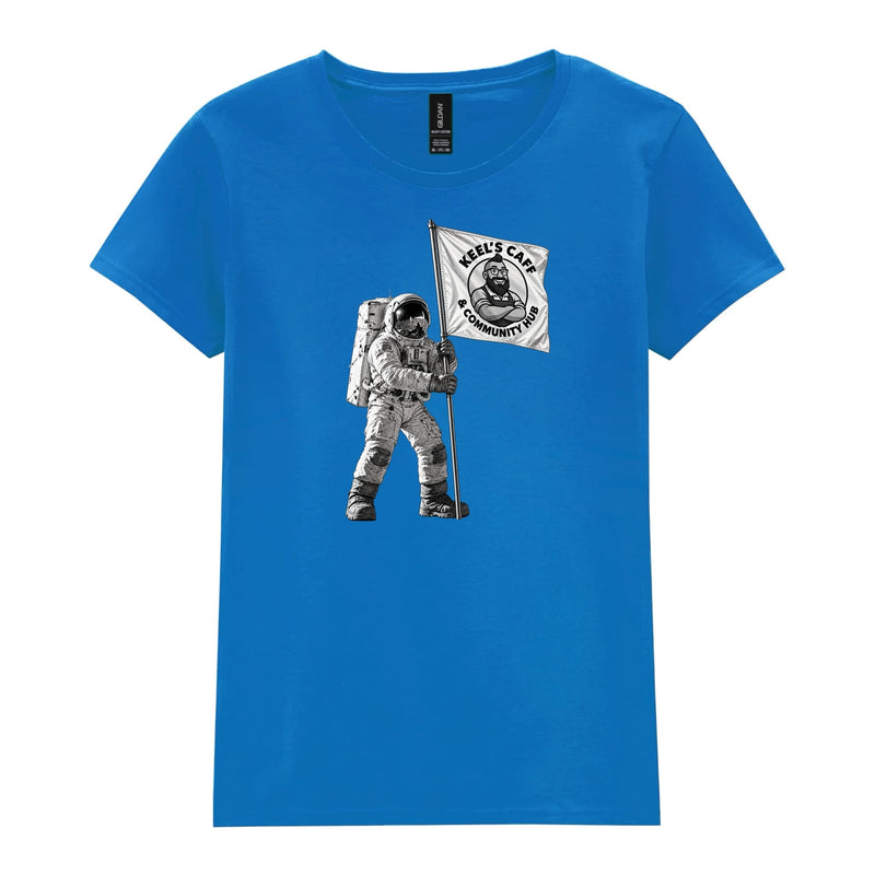 Keel's Caff - Moon Landing Womens T-Shirt