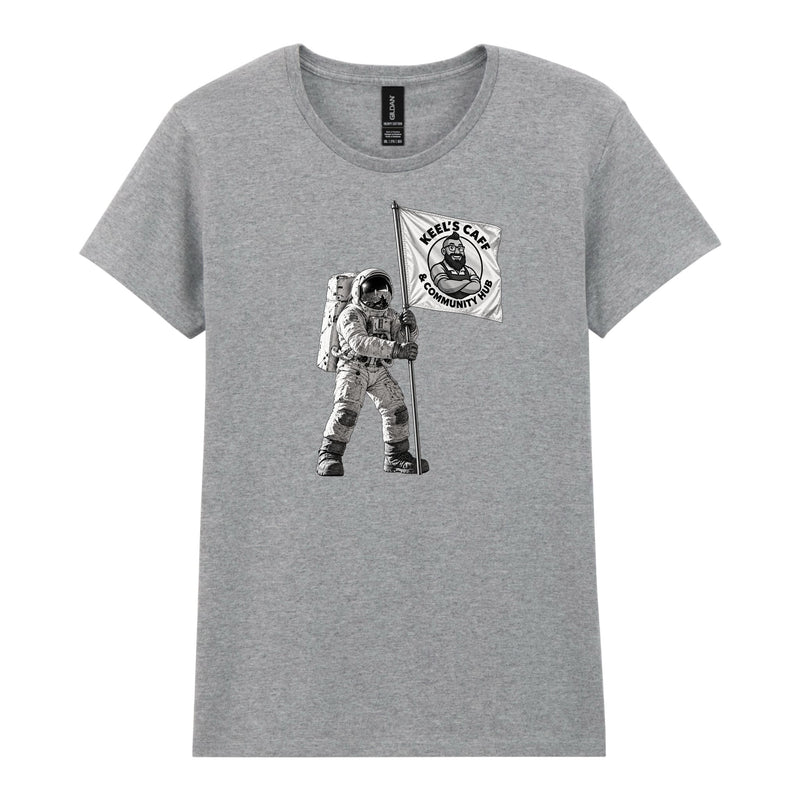 Keel's Caff - Moon Landing Womens T-Shirt