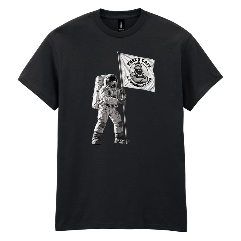 Keel's Caff - Moon Landing Cotton T-Shirt