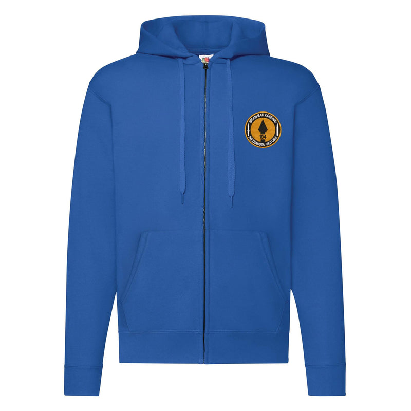 Spearhead Company Zipped Hoodie